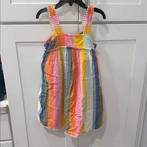 Tahari Multicolor Striped Dress